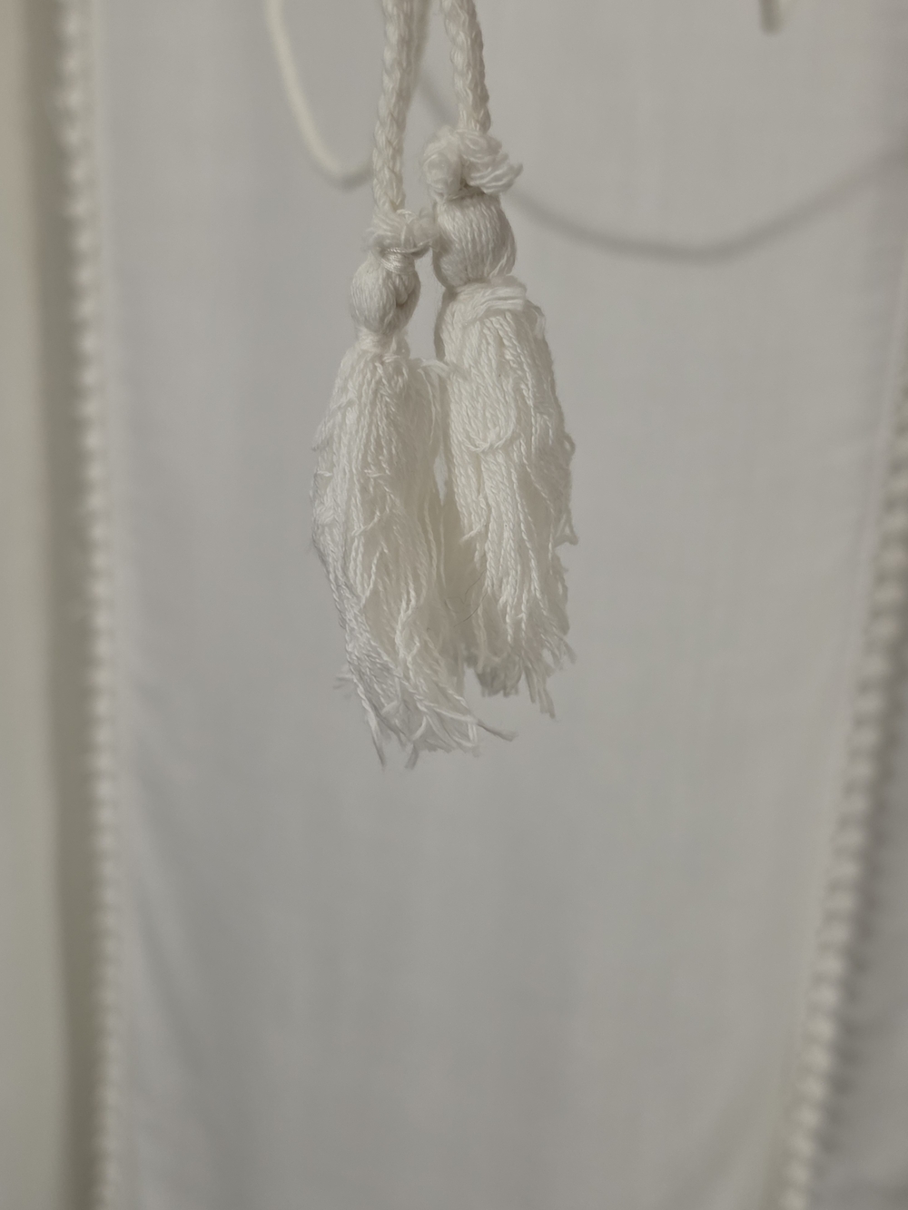 Raviya Bell Sleeve Swim Coverup White Crochet Beach Pool Womens XL - Picture 4 of 9